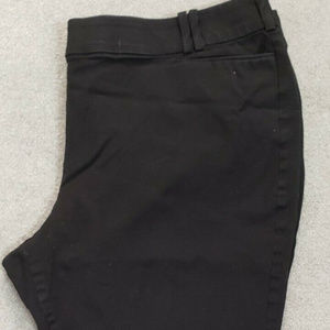 The Allie Skinny Crop Black Lane Bryant 24